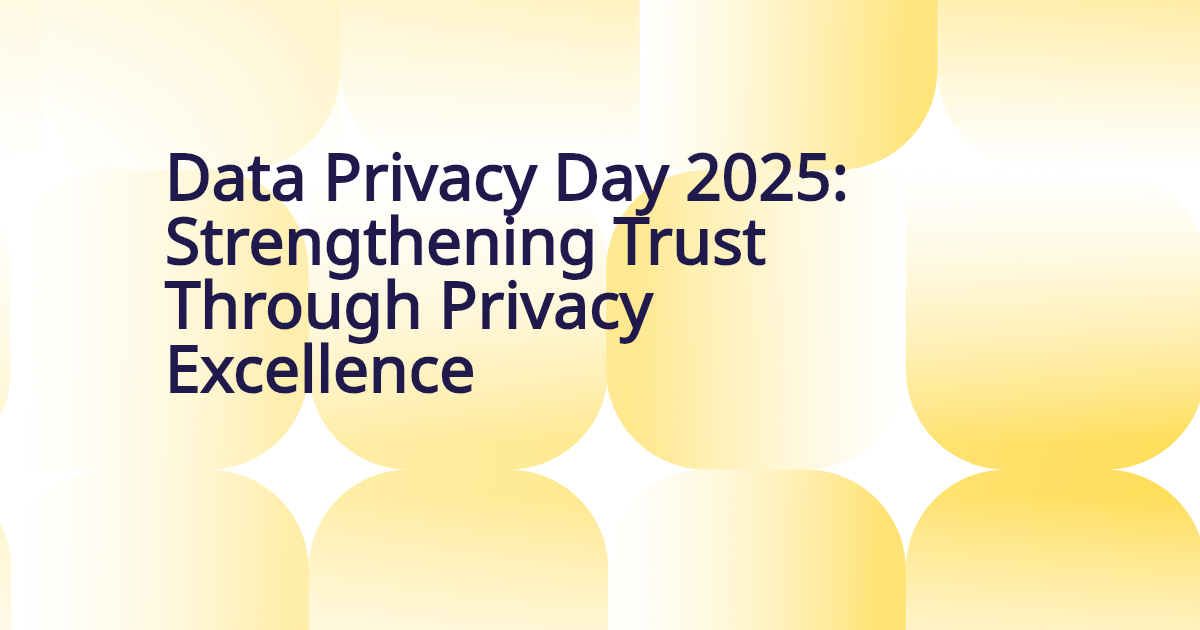 Auto-generated banner for Data Privacy Day 2025: Strengthening Trust Through Privacy Excellence  