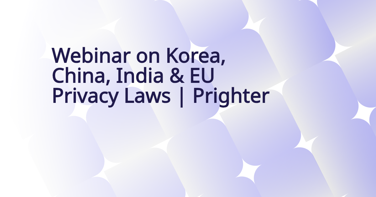Auto-generated banner for Global Privacy and AI Journey: Korea, China, India & EU
