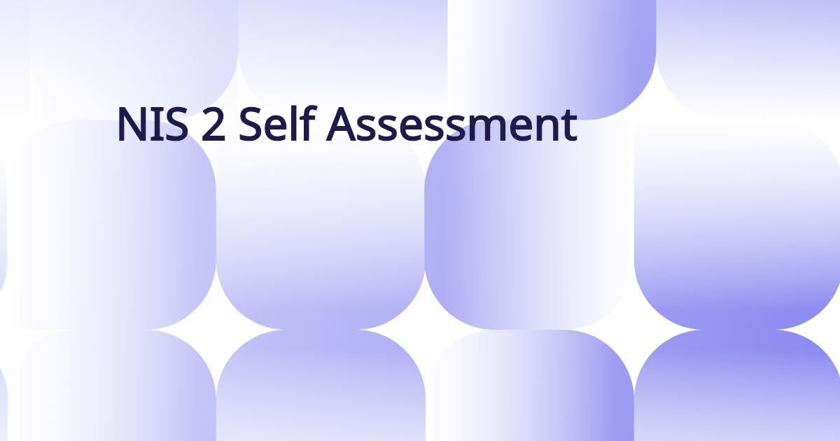 Auto-generated banner for NIS 2 Self Assessment